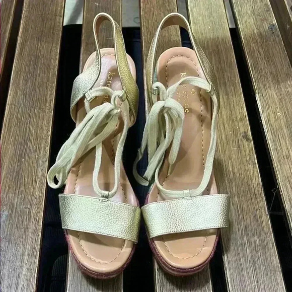 Kate Spade Gold Women's Shoes - Picture 1 of 4